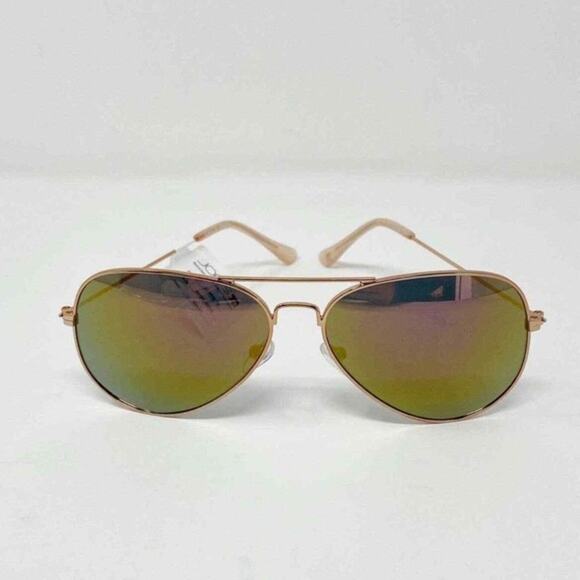 NWT! Joes Jeans Womens Aviator Sunglasses 6016 100% UVP Rose Gold main image 6